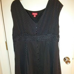 Retro style gauzy dress